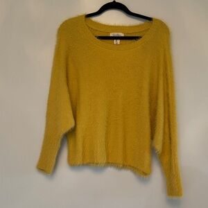 Jessica Simpson Mustard Crew Neck Sweater